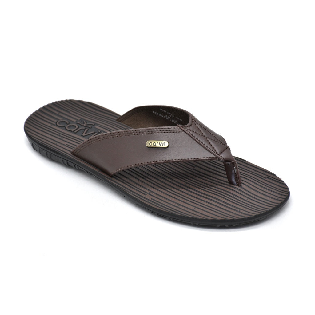 Carvil Sandal Pria FINETIC-01 M DARK BROWN